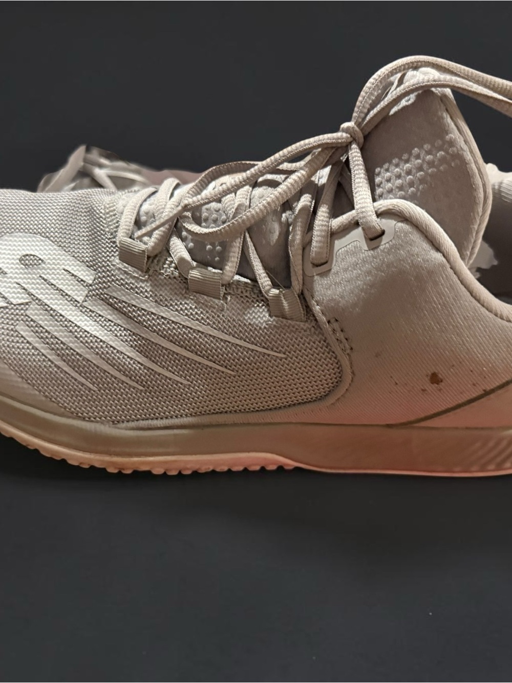 New Balance Men's Athletic Turf Baseball Shoes Light Grey